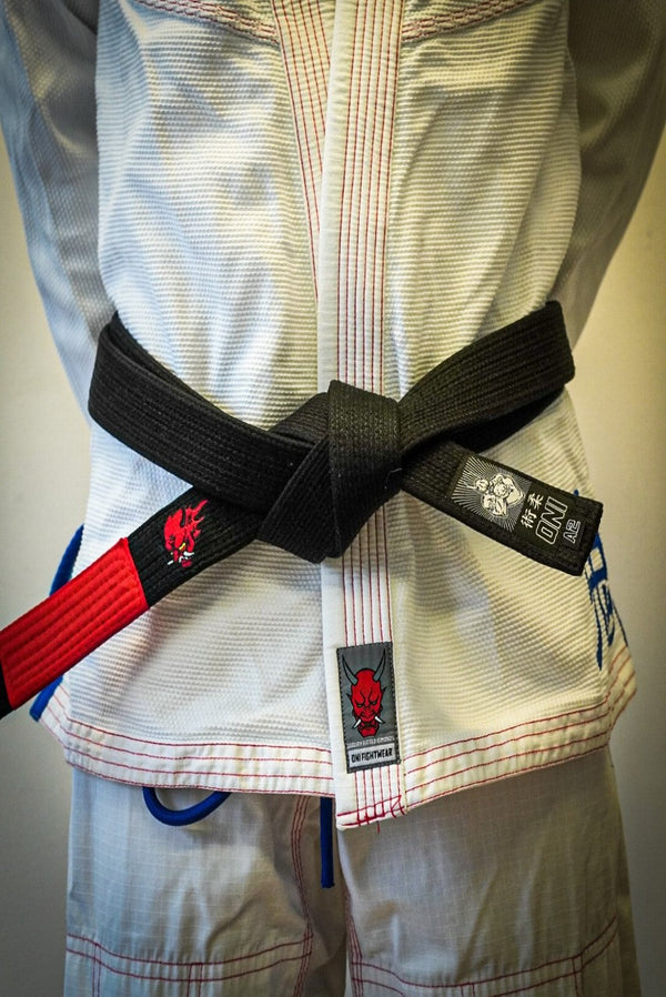 Oni "B-Evil" Premium Black Belt