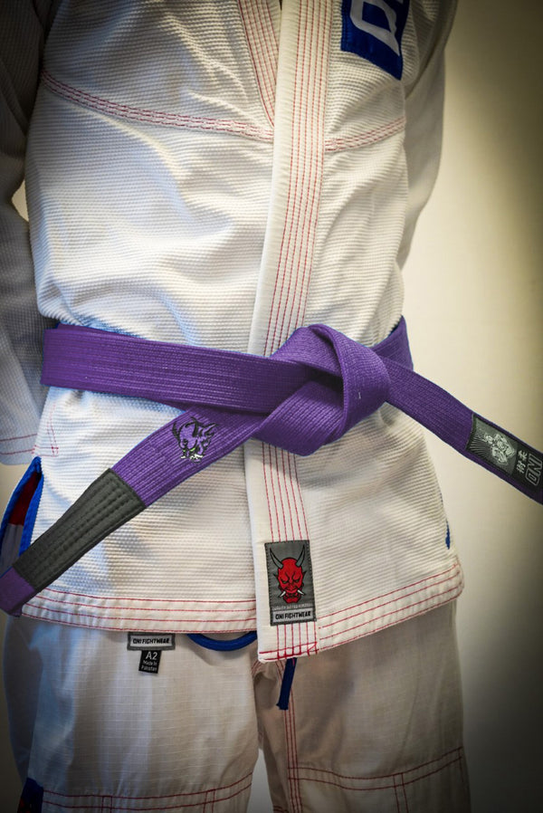 Oni "B-Evil" Premium Purple Belt