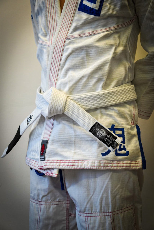 Oni "B-Evil" Premium White Belt